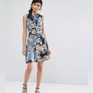 OASIS FLORAL DRESS, SIZE 6